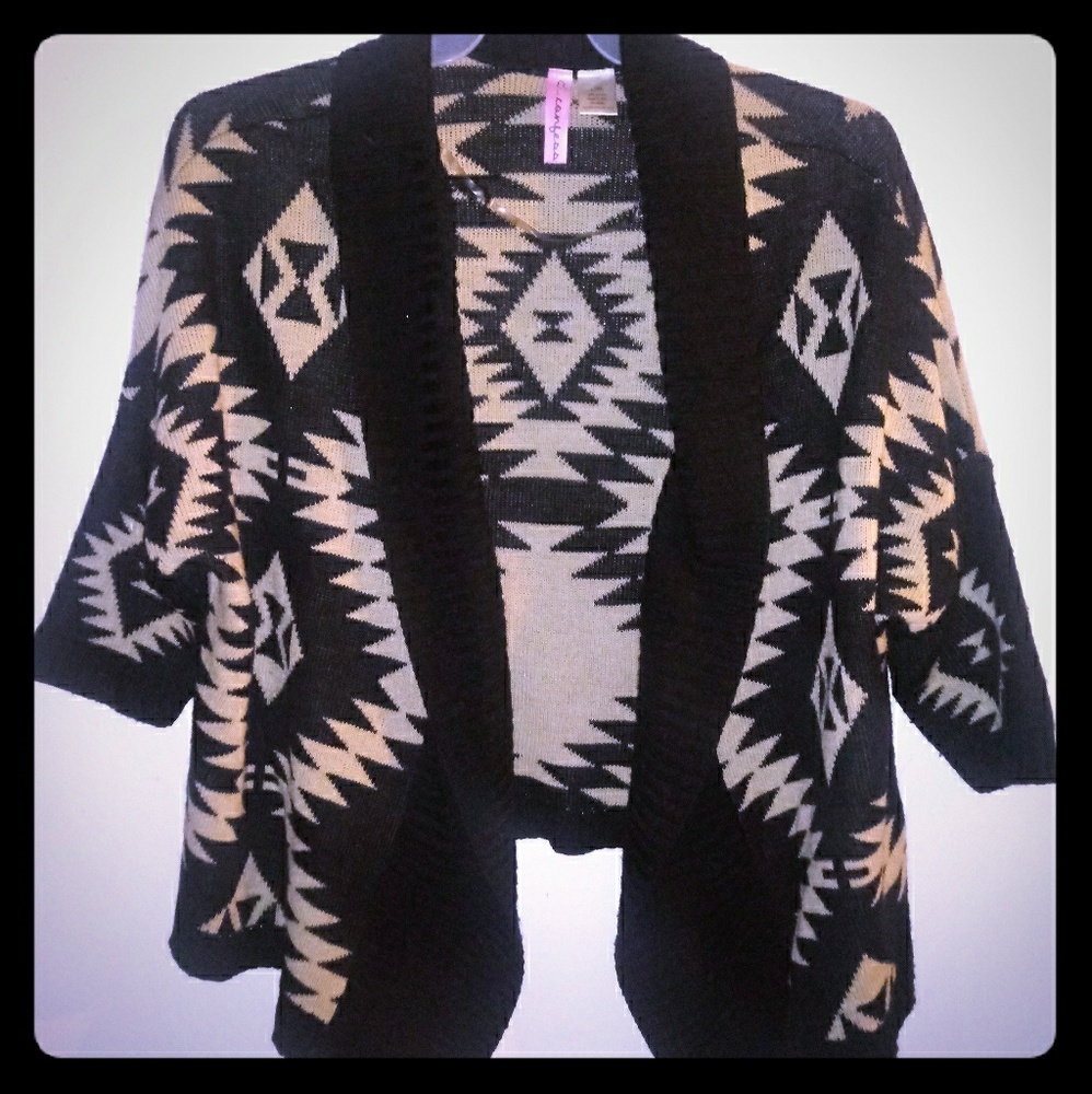 Aztec Print Sweater